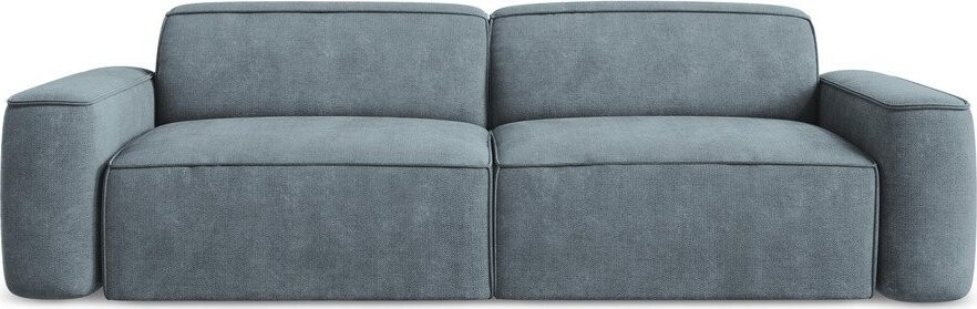 Šedomodrá žinylková pohovka 244 cm Omao – Makamii