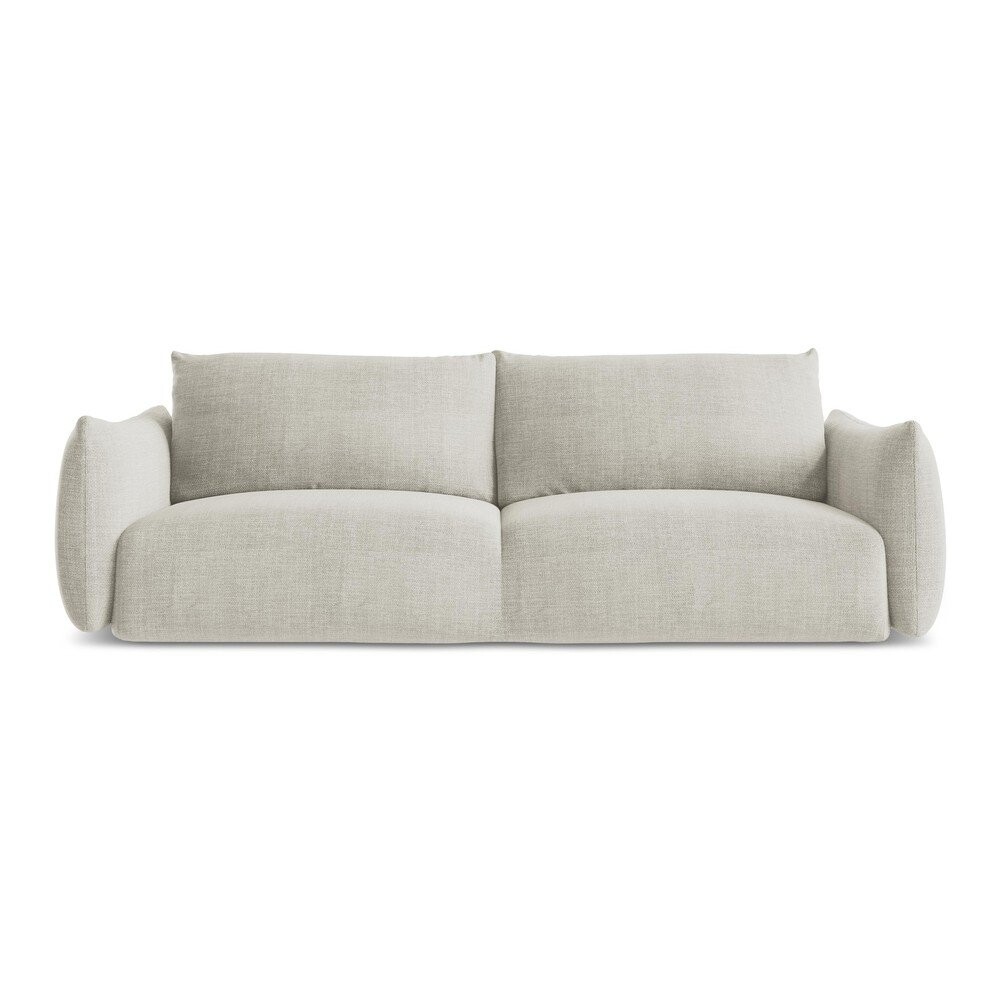 Béžová rozkládací pohovka 230 cm Leila – Makamii