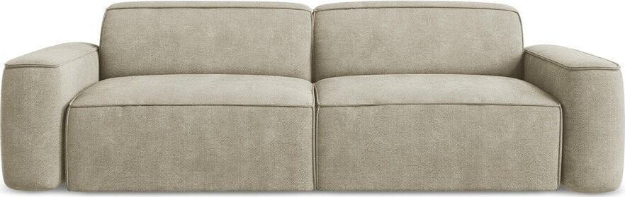 Béžová žinylková pohovka 244 cm Omao – Makamii