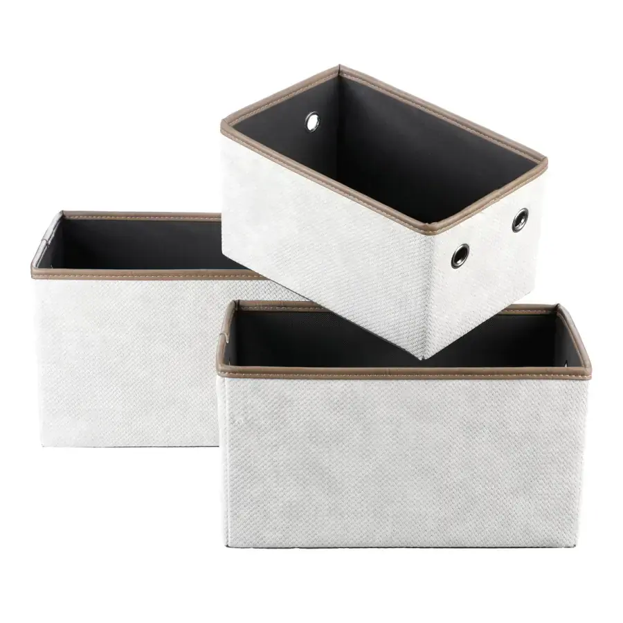 Autronic Sada látkový skládacích boxů DT3006 CRM