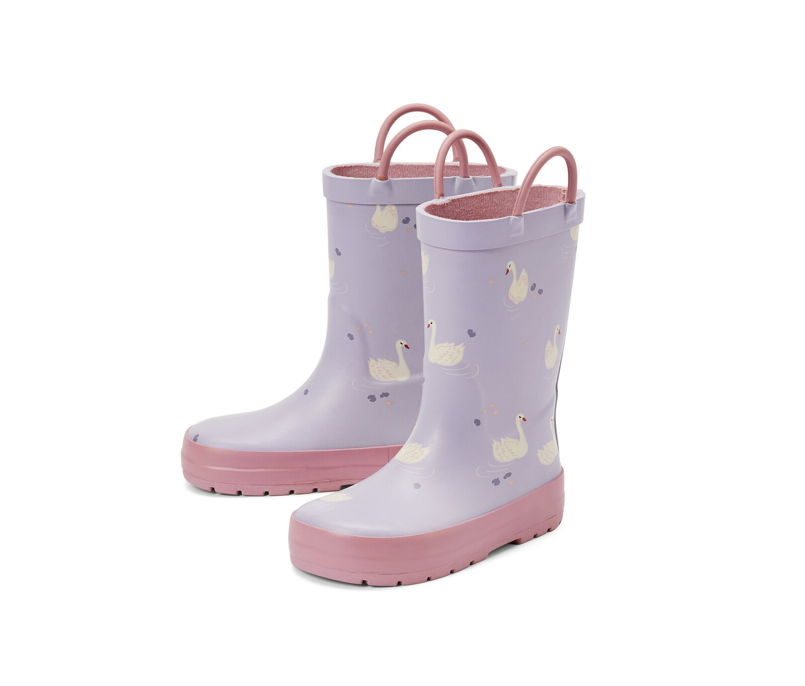 Tchibo - Dětské holínky - pro ženy - vel. 30-31 - barva: růžová/s potiskem