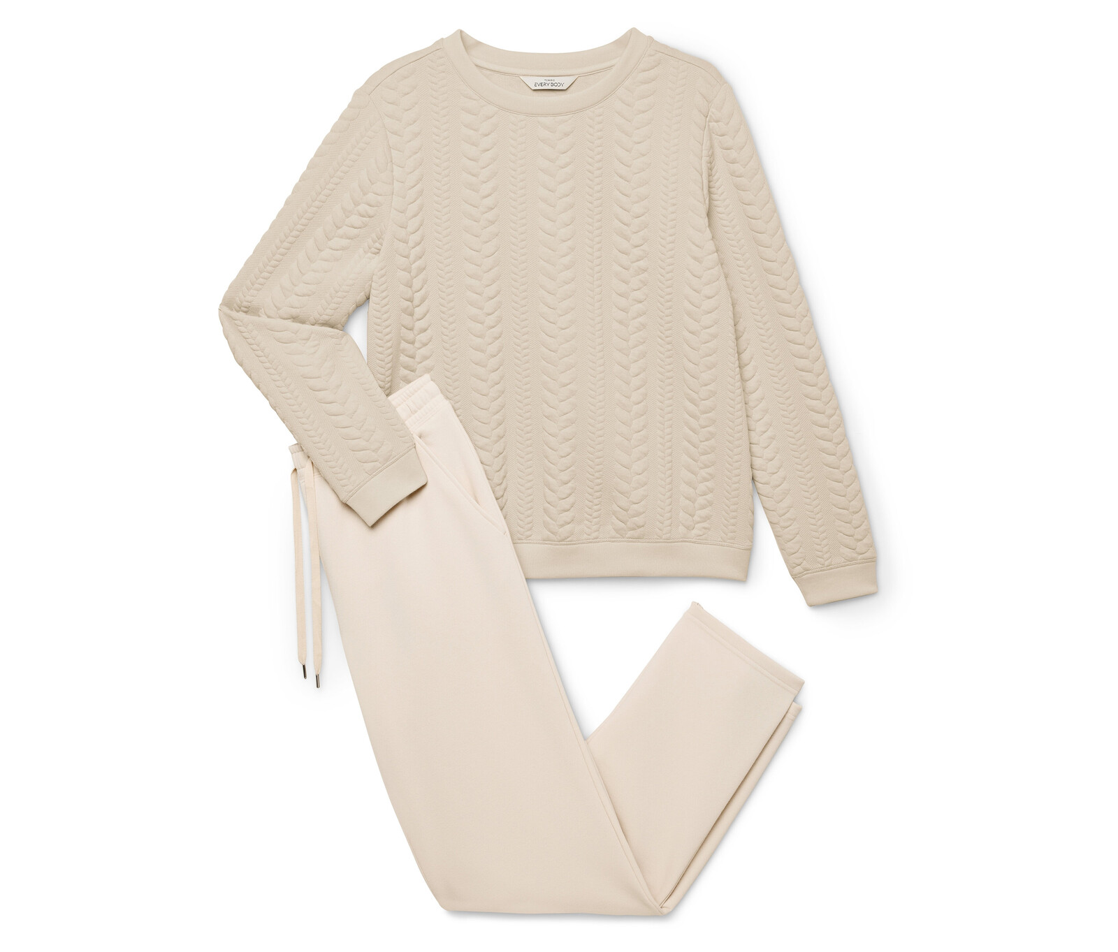 Tchibo - Domácí souprava - pro ženy - vel. M 40/42 - barva: béžová