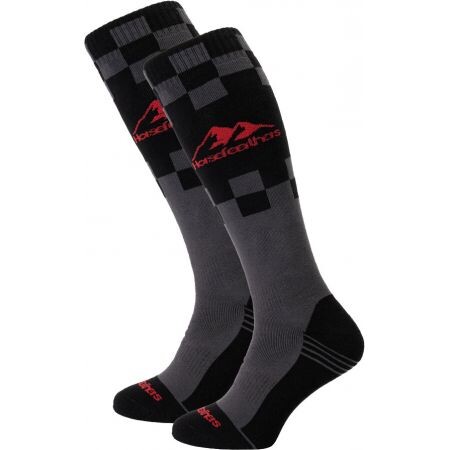 Ponožky Snb Horsefeathers Cron Snow - Šedá - 11/13