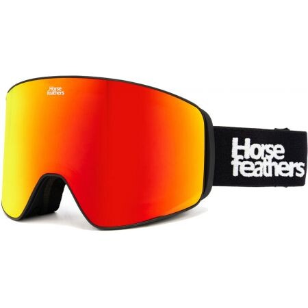 Brýle Snb Horsefeathers Lynx Black - Červená - Univerzální