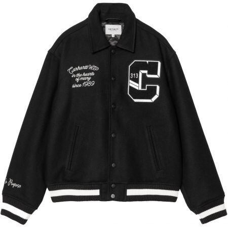 Bunda Carhartt Wip World Class Varsity - Černá - L