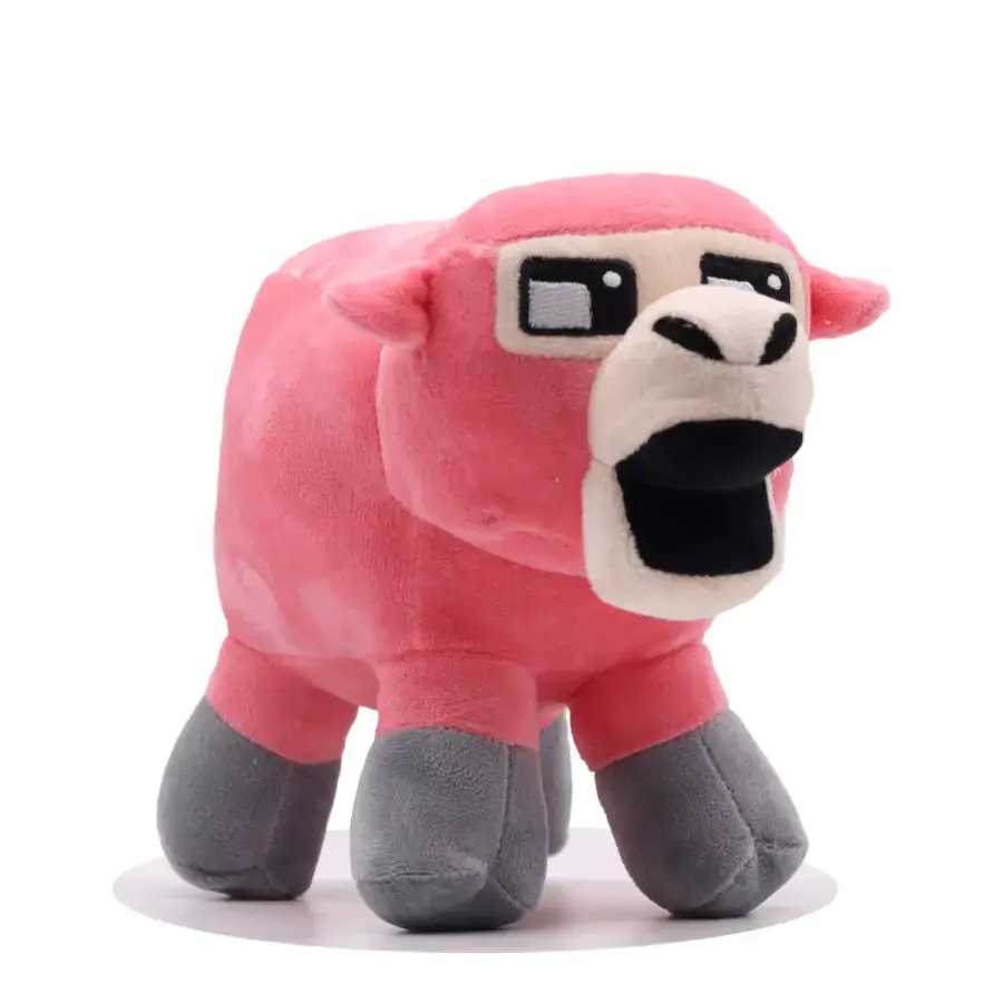 Plush Plyšová hračka Minecraft Ovce růžová PHPL2215