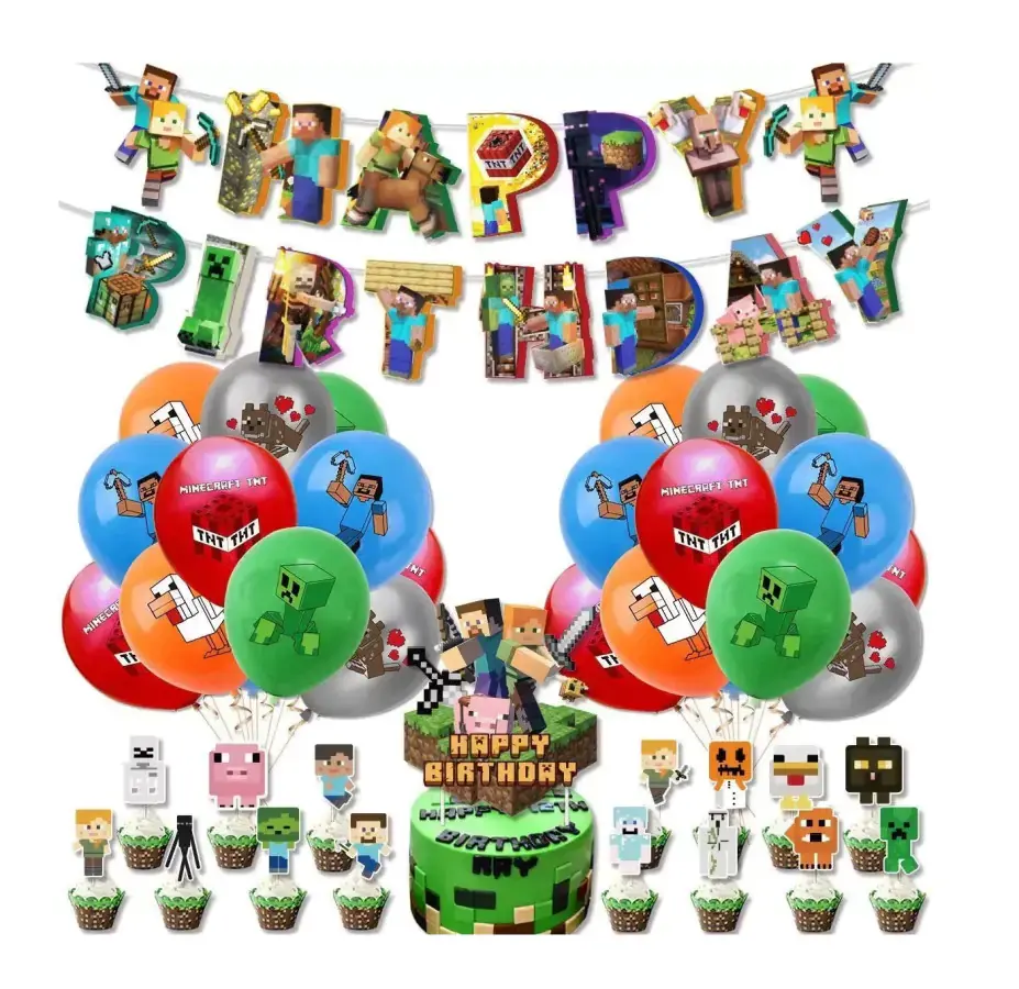 FunCo Velká narozeninová sada Minecraft OPBH2285