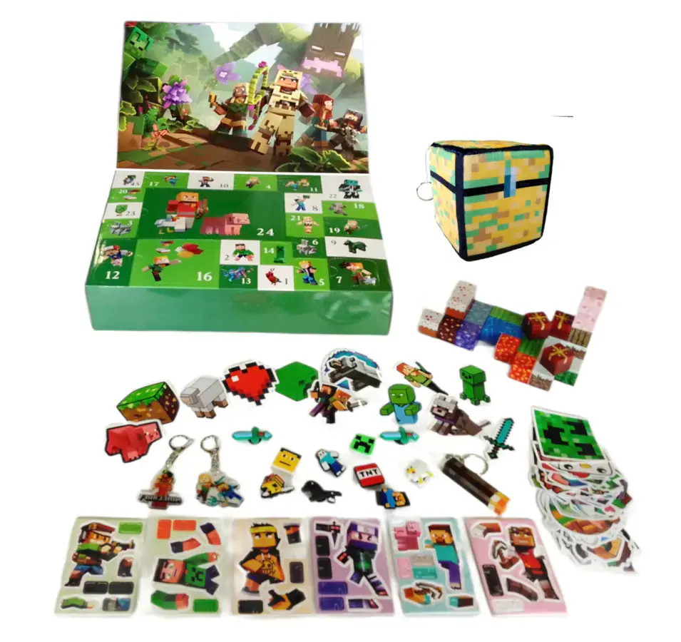 Toybit Adventní kalendář Minecraft MSTB2334