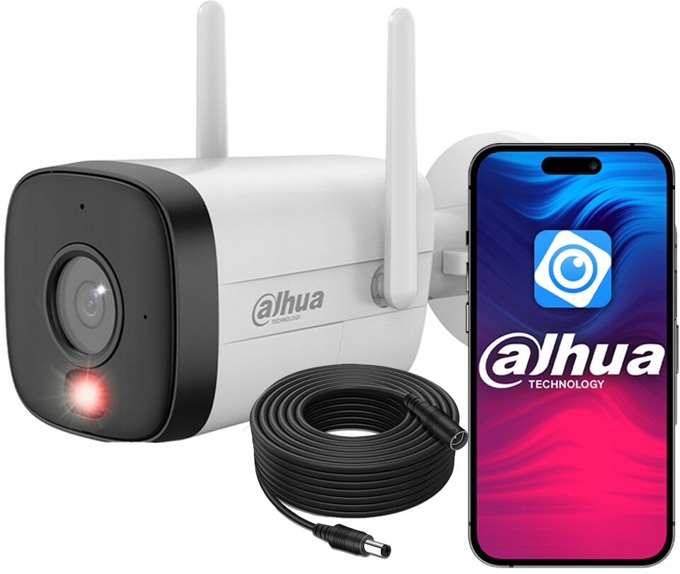 WiFi 5MPx kamera Dahua IPC-HFW1539DTK1-SAW-IL Detekce Slot Sd kabel 10 m