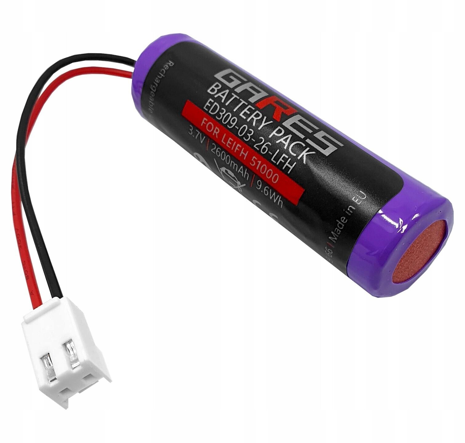 Akumulátor Baterie pro myčku Leifheit 51000 3,7 V 2,6 Ah