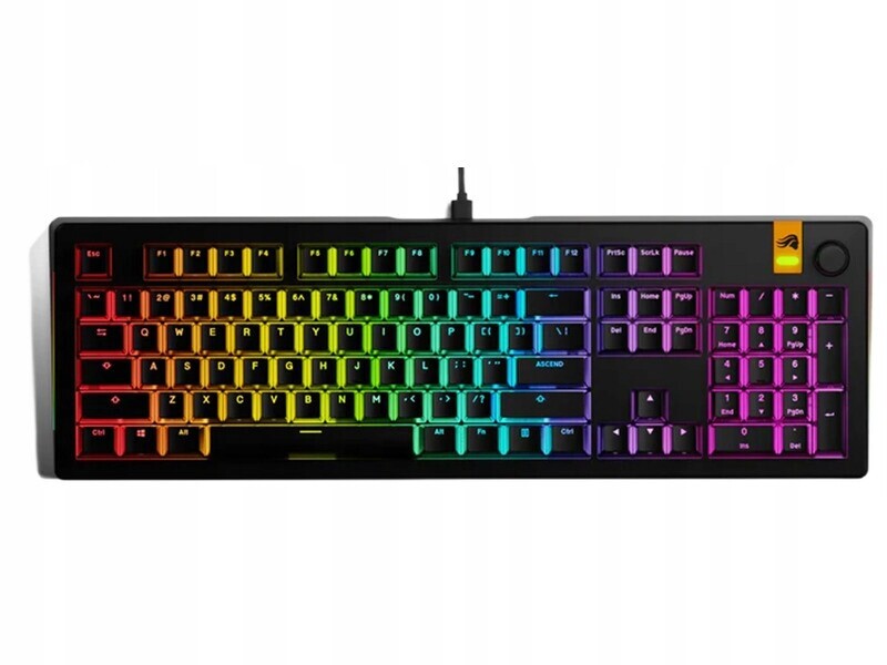 Glorious Gmmk 3 He 100% mechanická herní klávesnice Ansi Fox, černá