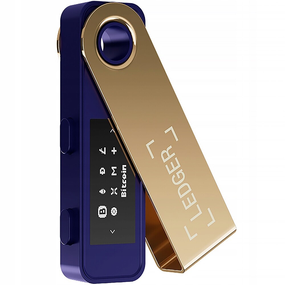 Peněženka pro kryptoměny Ledger Nano S Plus, kompatibilní s Windows Mac Linux