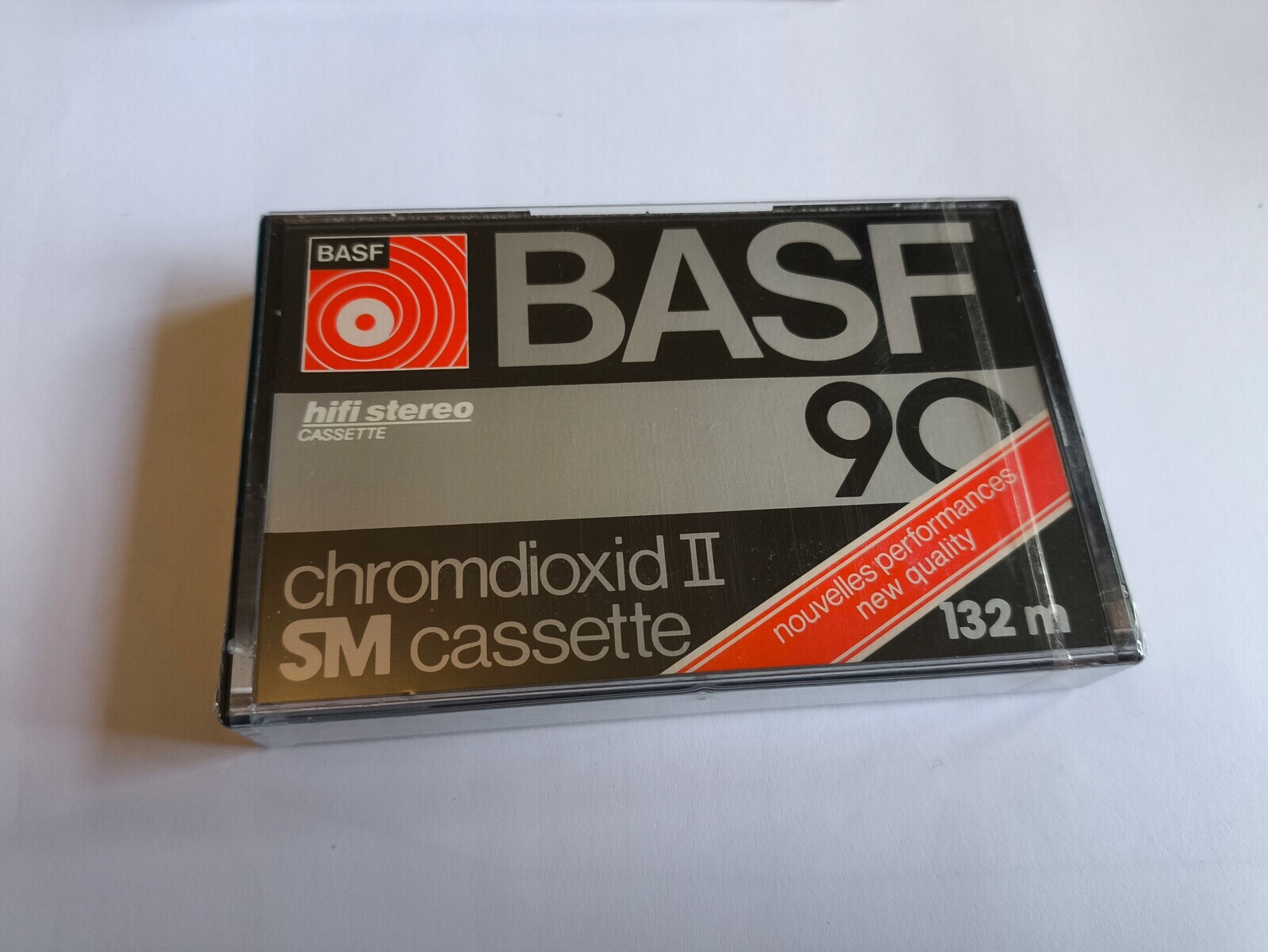 Basf Chromdioxid II 90 Sm kazeta Nos fólie $223
