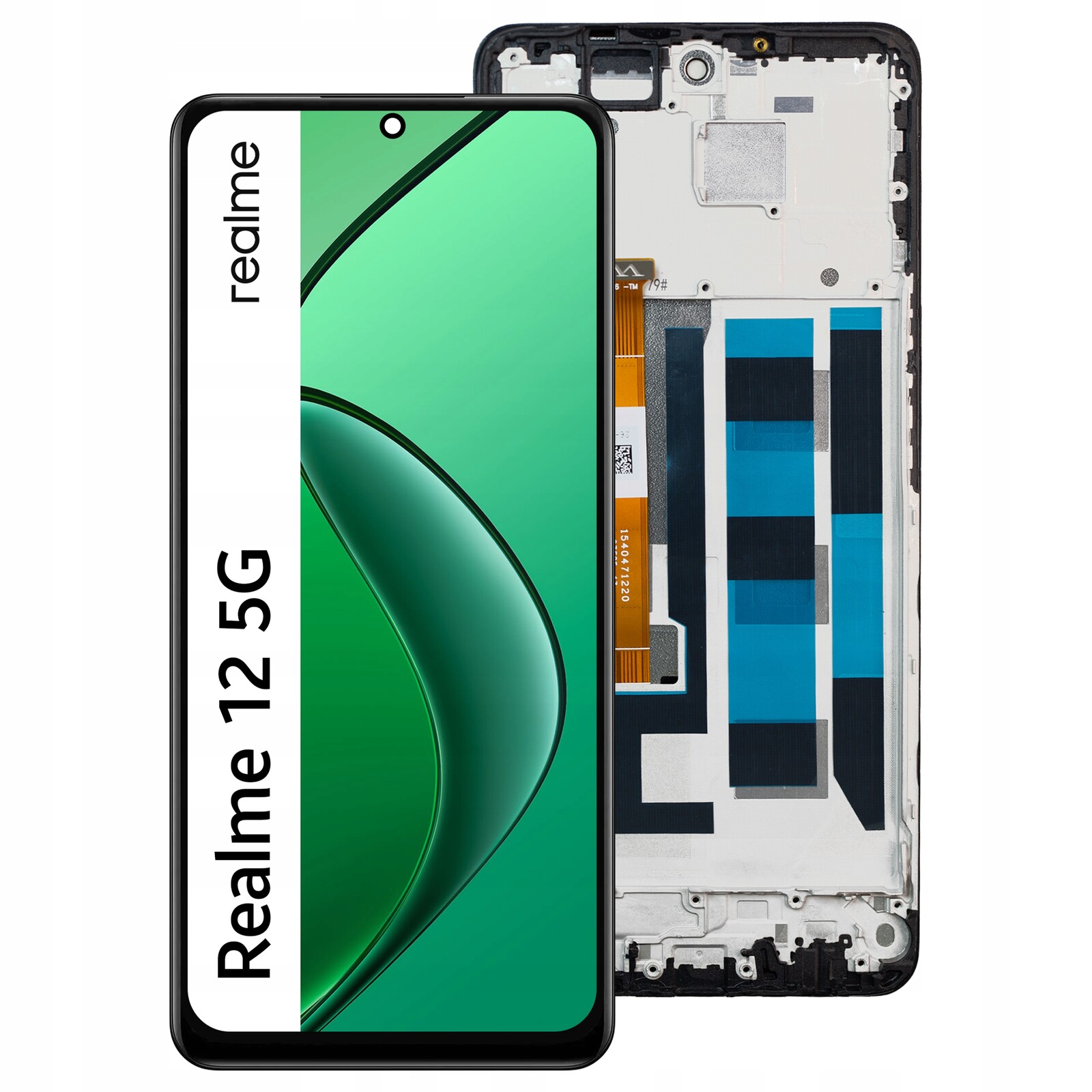 Displej s rámečkem pro Realme 12 5G Display Panel LCD