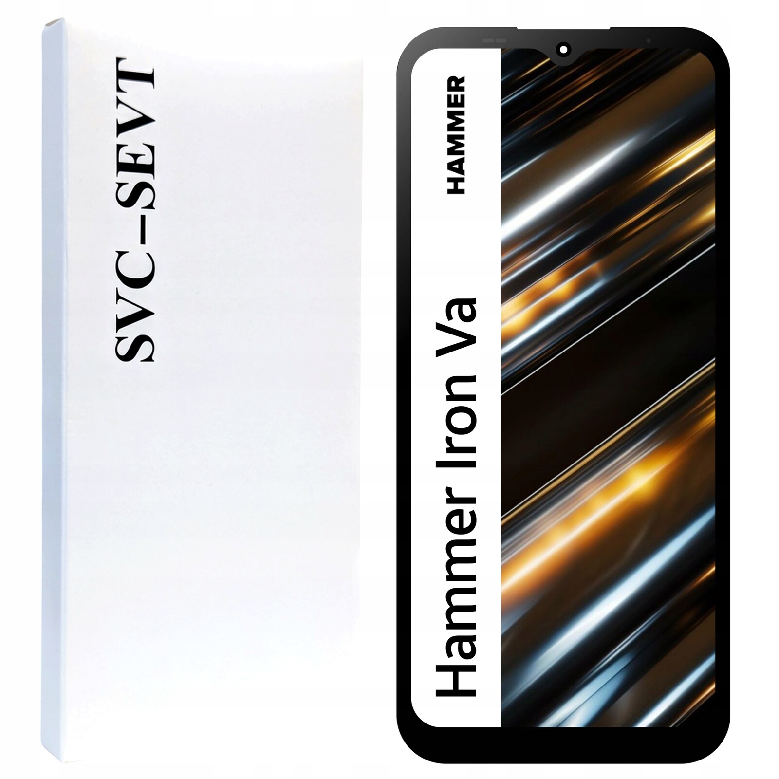 Originál Zila pro Hammer Iron Va LCD displej Digitizer Dotyk