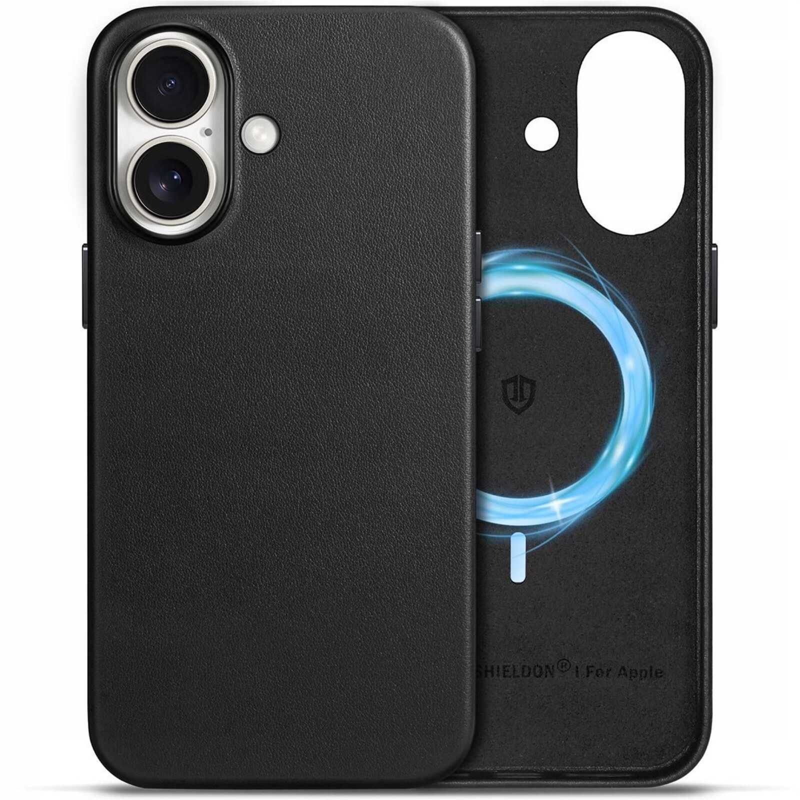 Shieldon přírodní pouzdro pro iPhone 16 Magsafe slim černé Premium