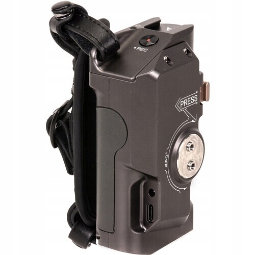 Tilta Levá pokročilá rukojeť s funkcí Run/Stop, šedá