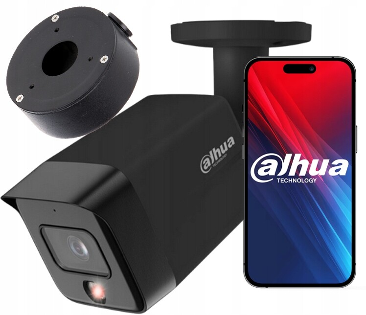 Ip kamera Dahua 6Mpx Venkovní Audio IPC-HFW1639TC-A-IL-S6 Black s pouzdrem