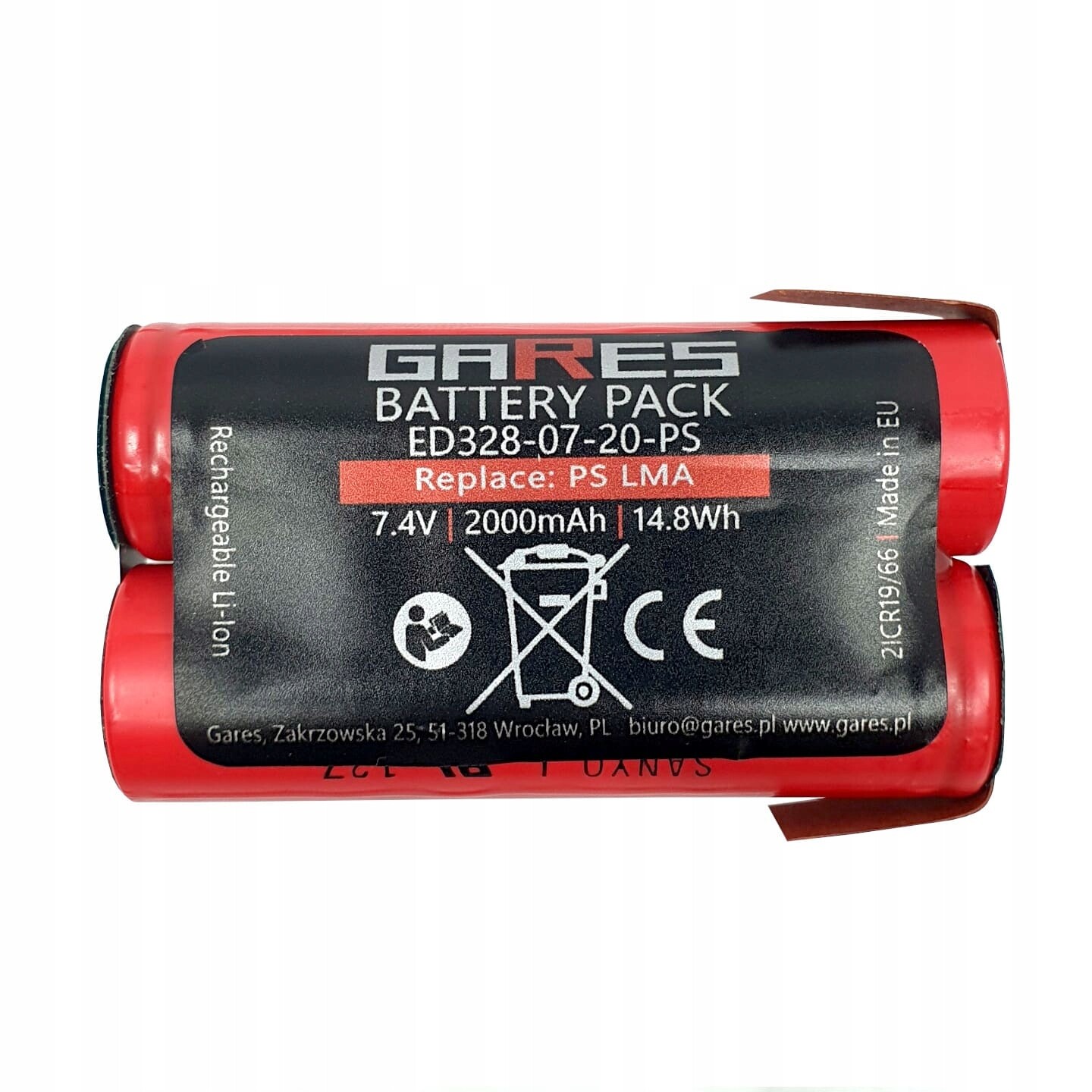 Baterie Akumulátor pro epilátor Philips Lumea 7,4V 2Ah