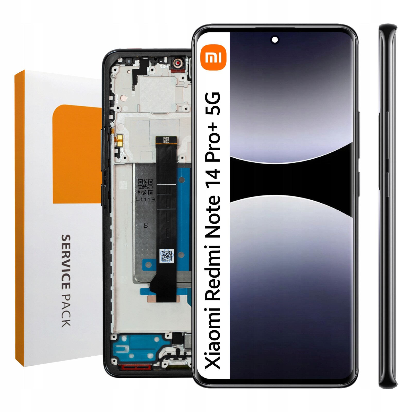 24115RA8EG LCD pro Redmi Note 14 Pro Plus Rámeček displej Originál Zila