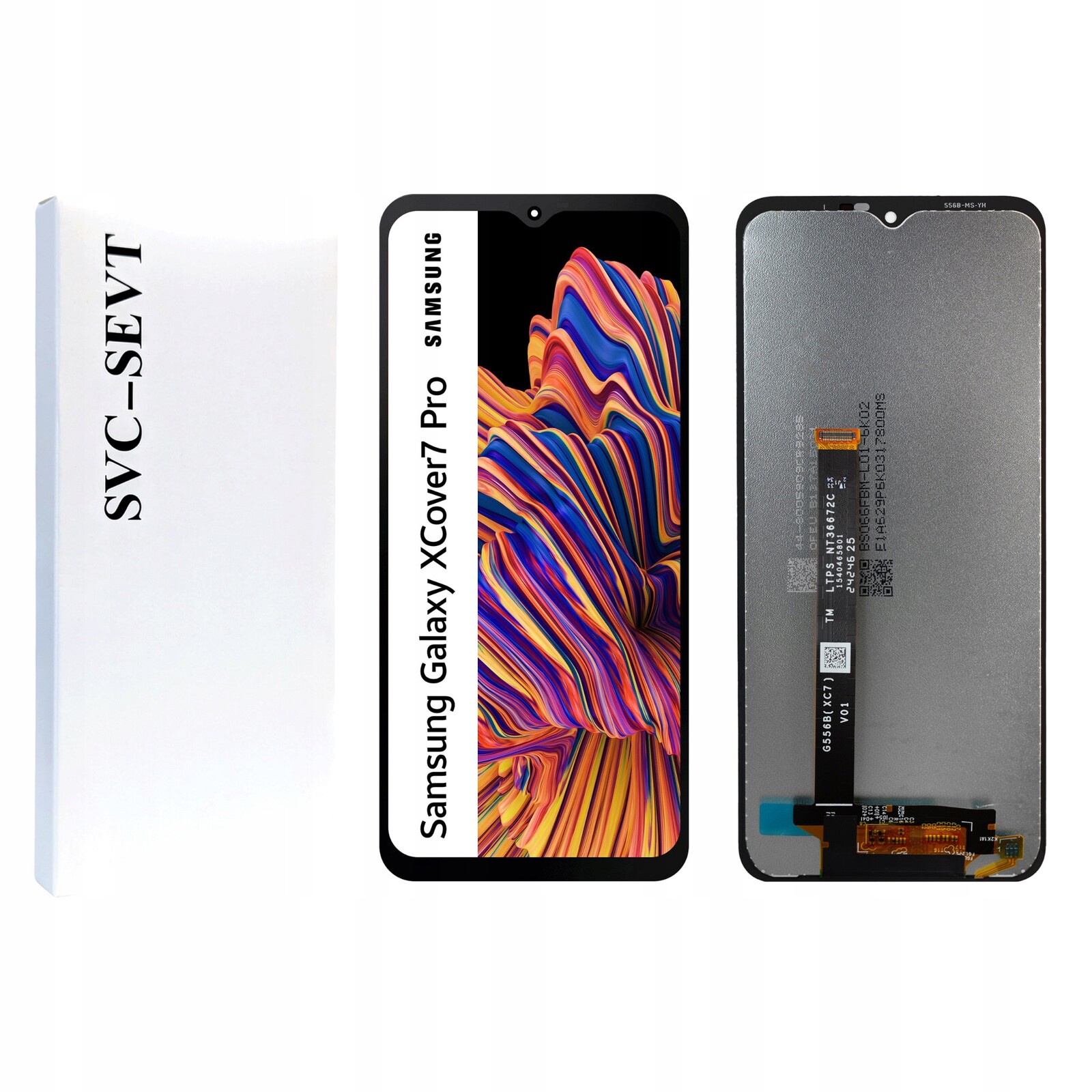 Displej pro Samsung X Cover 7 Pro Originální Zila LCD displej Panel