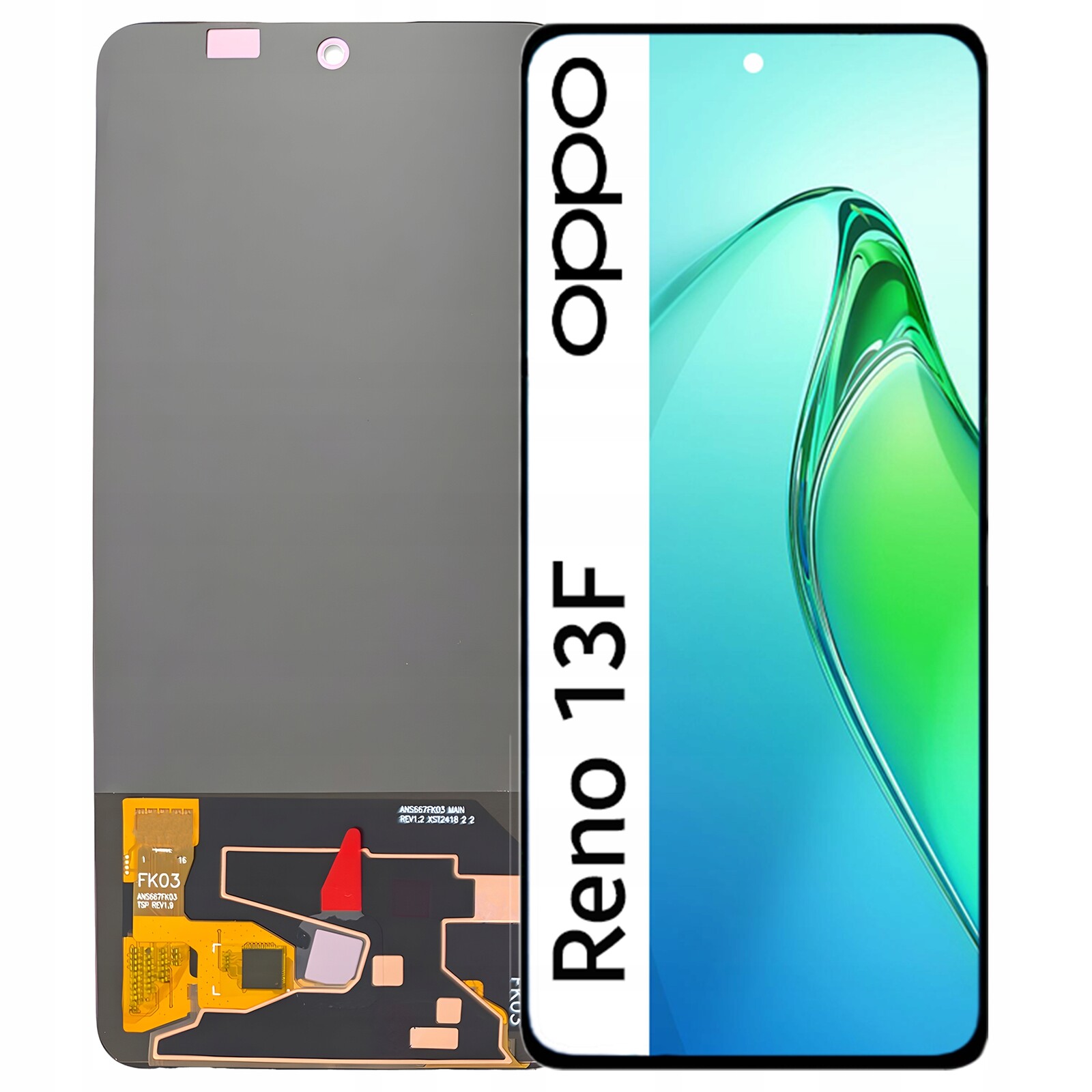 Oled displej pro Oppo Reno13 F 5G LCD Digitizer Dotyk