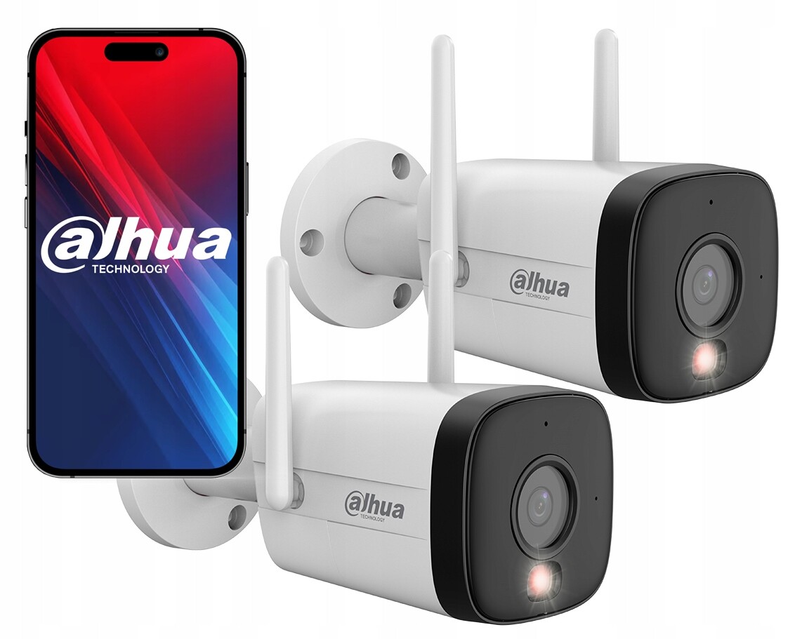 WiFi 5MPx kamera Dahua 2x IPC-HFW1539DTK1-SAW-IL Detekce slotu Sd Mikrofon