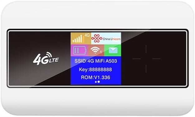 Přenosný 4G WiFi router na Sim kartu s barevným LCD displej