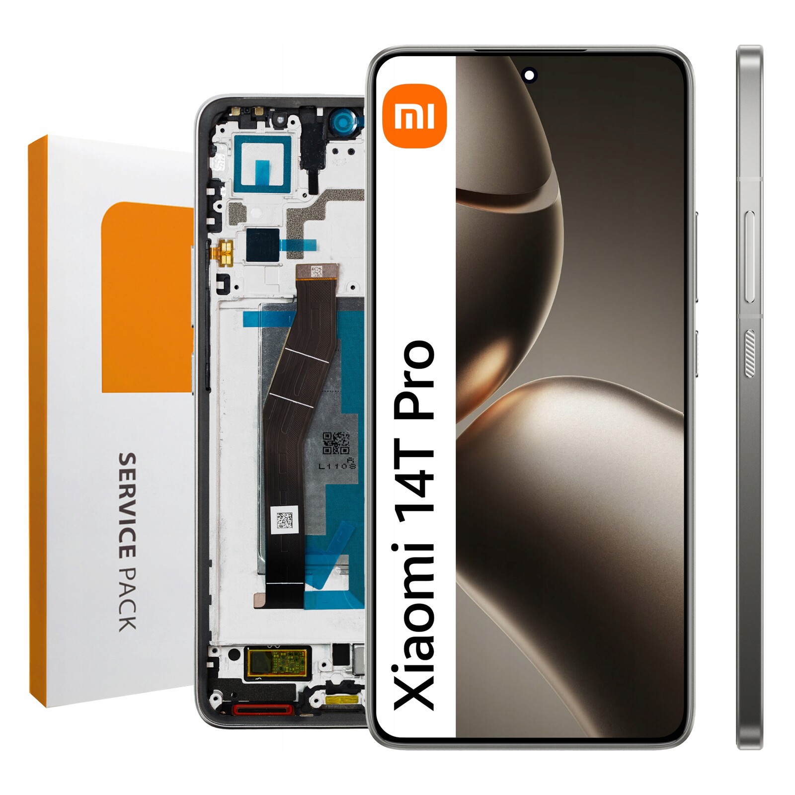 2407FPN8EG LCD pro Xiaomi 14T Pro Service Pack Rámeček Originální Zila