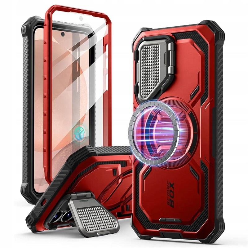 Pouzdro i-BlasonArmorBox Magsafe pro Galaxy S25+, kryt , sklo , plus