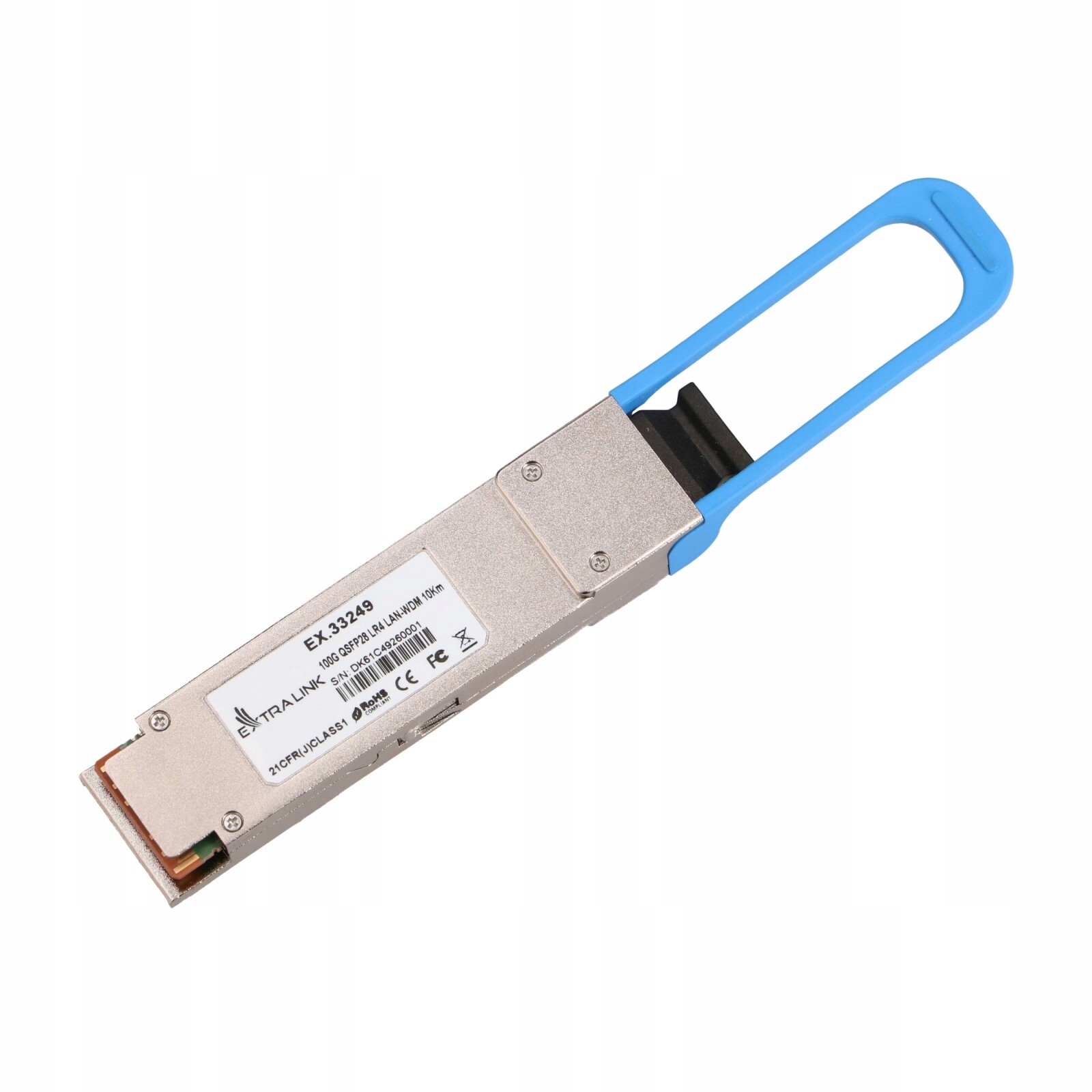 Extralink QSFP28 Modul QSFP28 100 Gb/s, 10 km, single-mode, Duplex LC