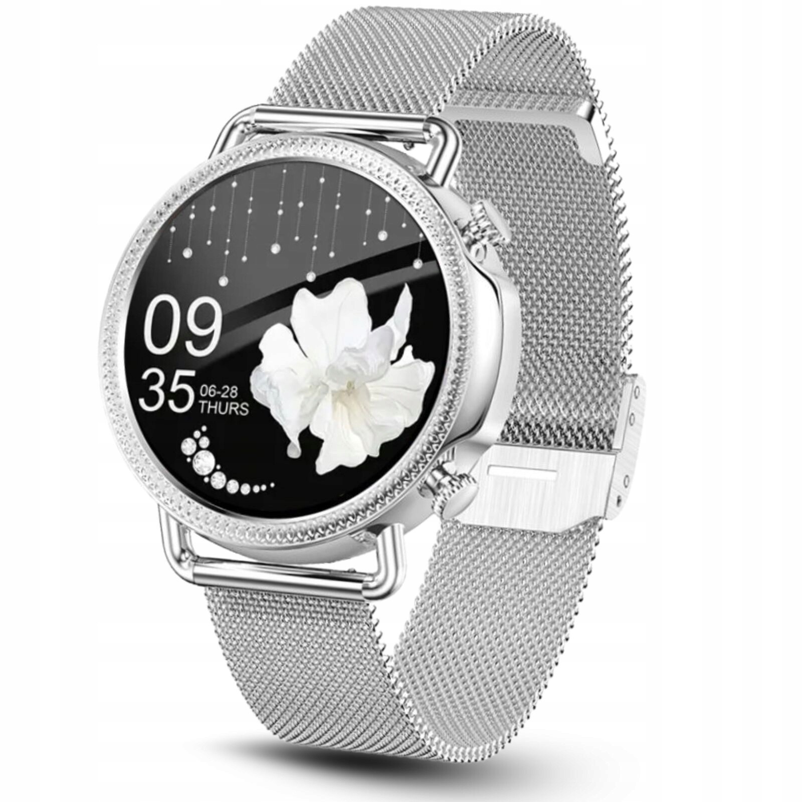 Chytré Hodinky Rubicon RNBE74 Stříbrné