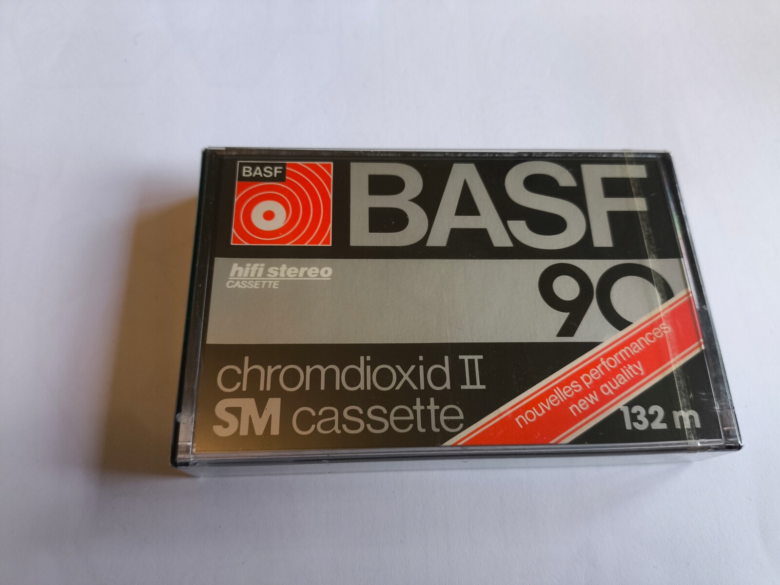 Basf Chromdioxid II 90 Sm kazeta Nos fólie $236