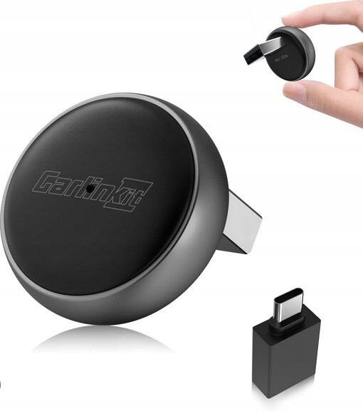 Malý bezdrátový CarPlay Android Auto Adapter CarlinKit Mini Ultra 3