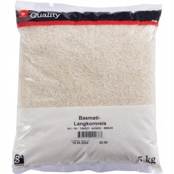 Tgq Rýže Basmati 5 kg – Aromatická, dlouhozrnná rýže