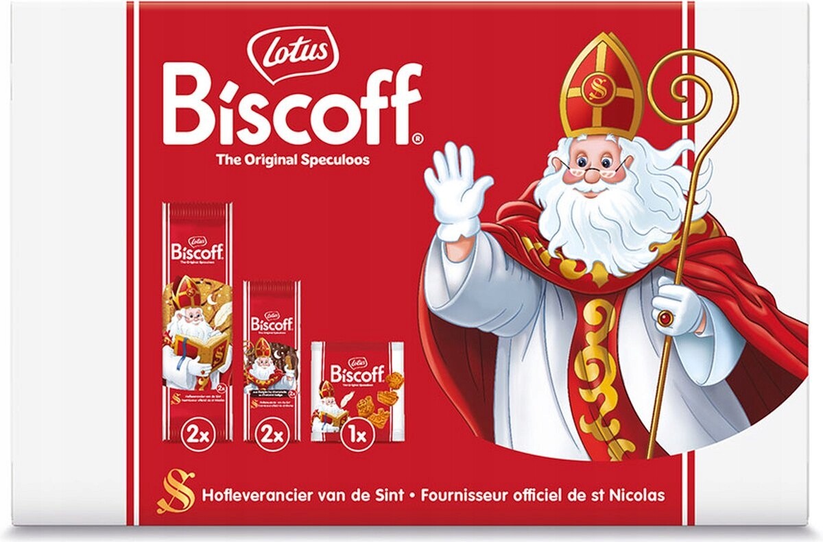 Lotus Biscoff Mikolajská Vánoční Směs 180 g