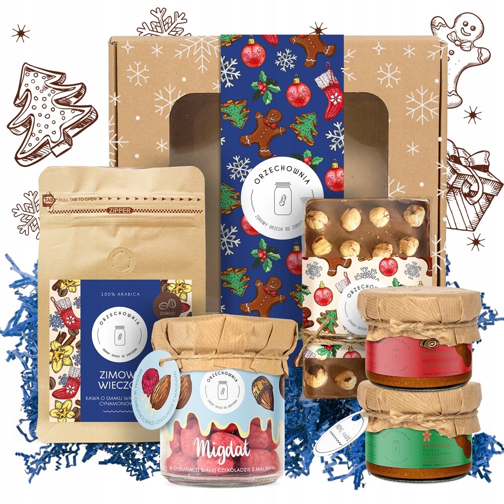Orzechownia , vánoční dárková sada (modrá)