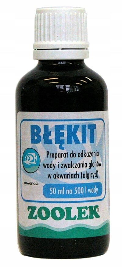 Zoolek Blue Ichtio Světle Modrá Methylenový Přípravek Na Řasy Do Oka 1000 ML