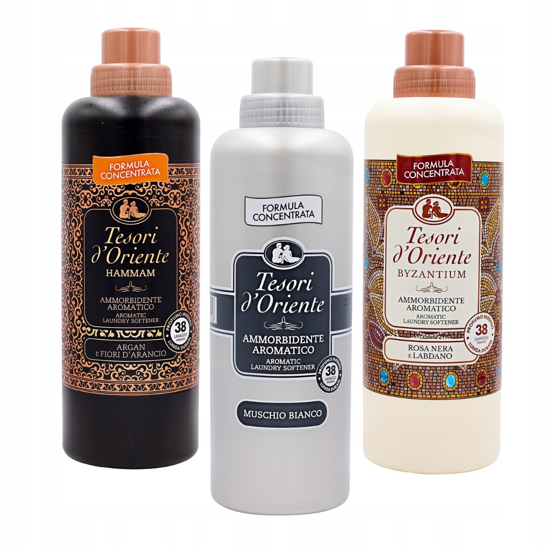Tesori d'Oriente sada 3 italských oplachovacích přípravků Hmb