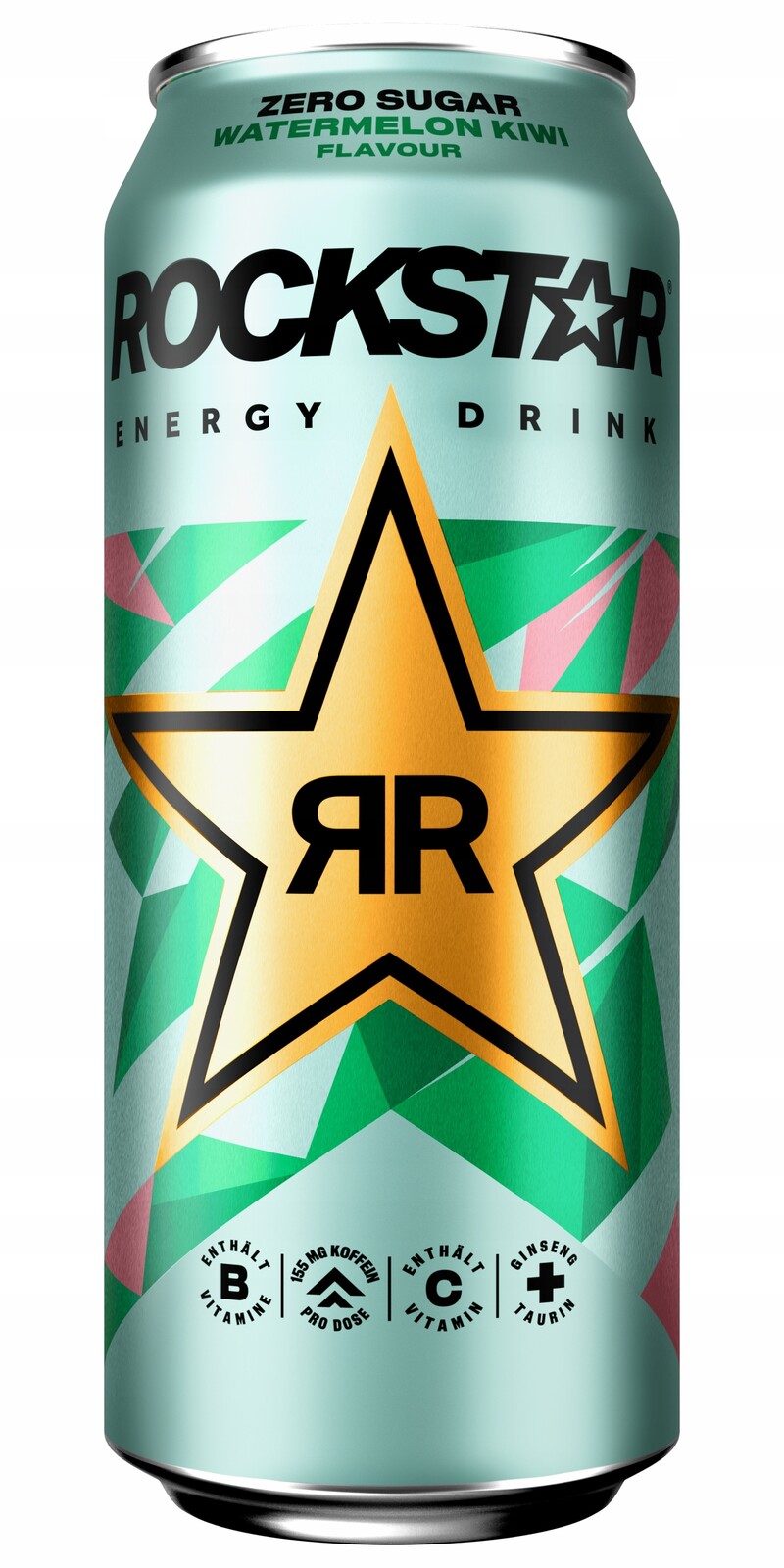 Rockstar Meloun a Kiwi 500 ml – nulové sugary – z Německa