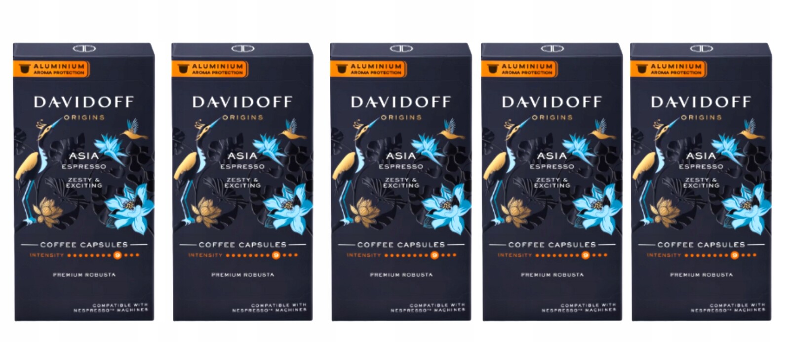 Nespresso kapsle Davidoff Asia Espresso 10 ks