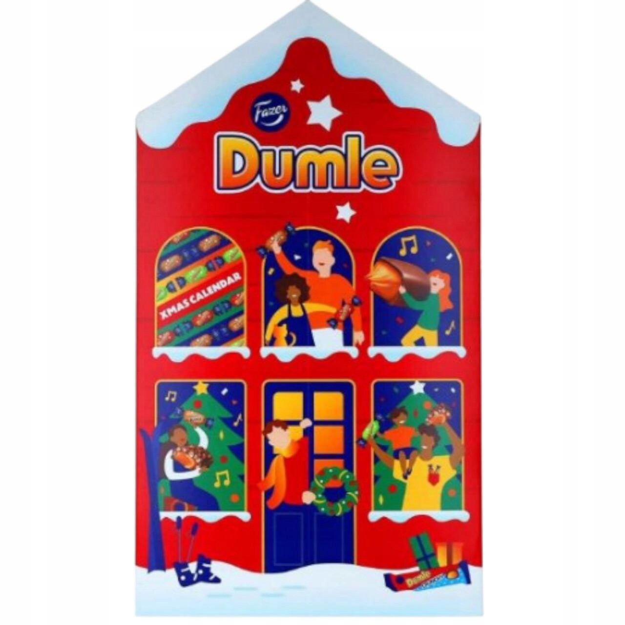 Dumle Fazer Adventní kalendář 225 g Sladkosti na Mikuláše Vánoce