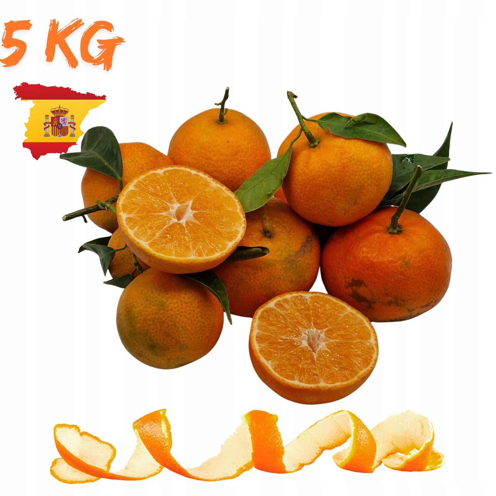 5 Kg Prémiové Čerstvé Přírodní Pomeranče Ze Španělska Video Ze Sklizně