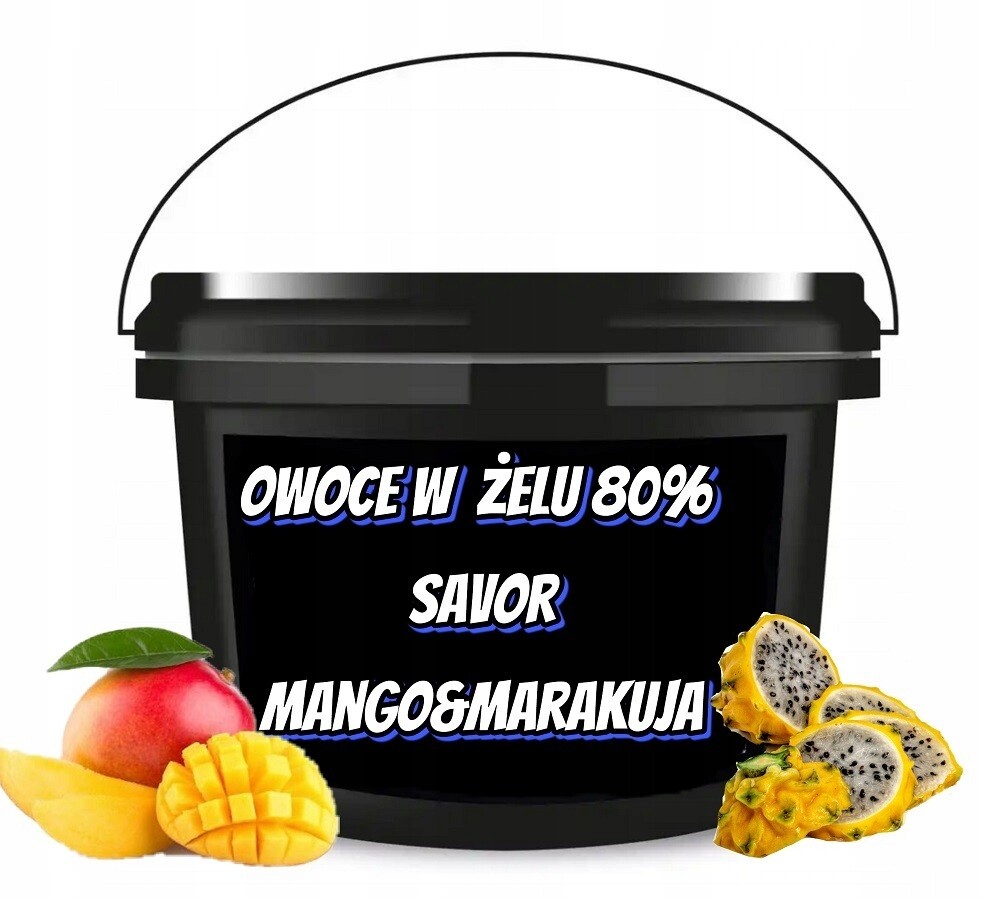 Fruželina Mango&Marakuja 3.5 kg 80% Savor v gelu na vafle, zmrzlinu, dezerty