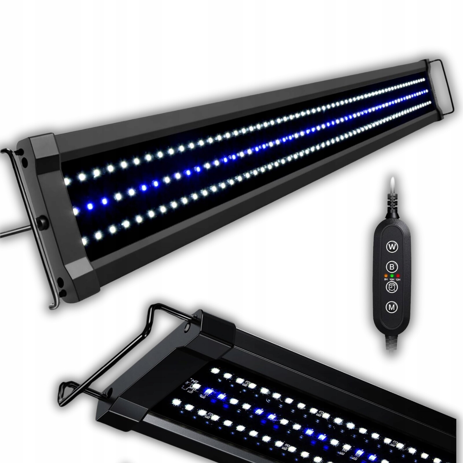 Nicrew Classicled G2 Osvětlení Lampa Do Akvárií 90 – 125 CM Den Noc