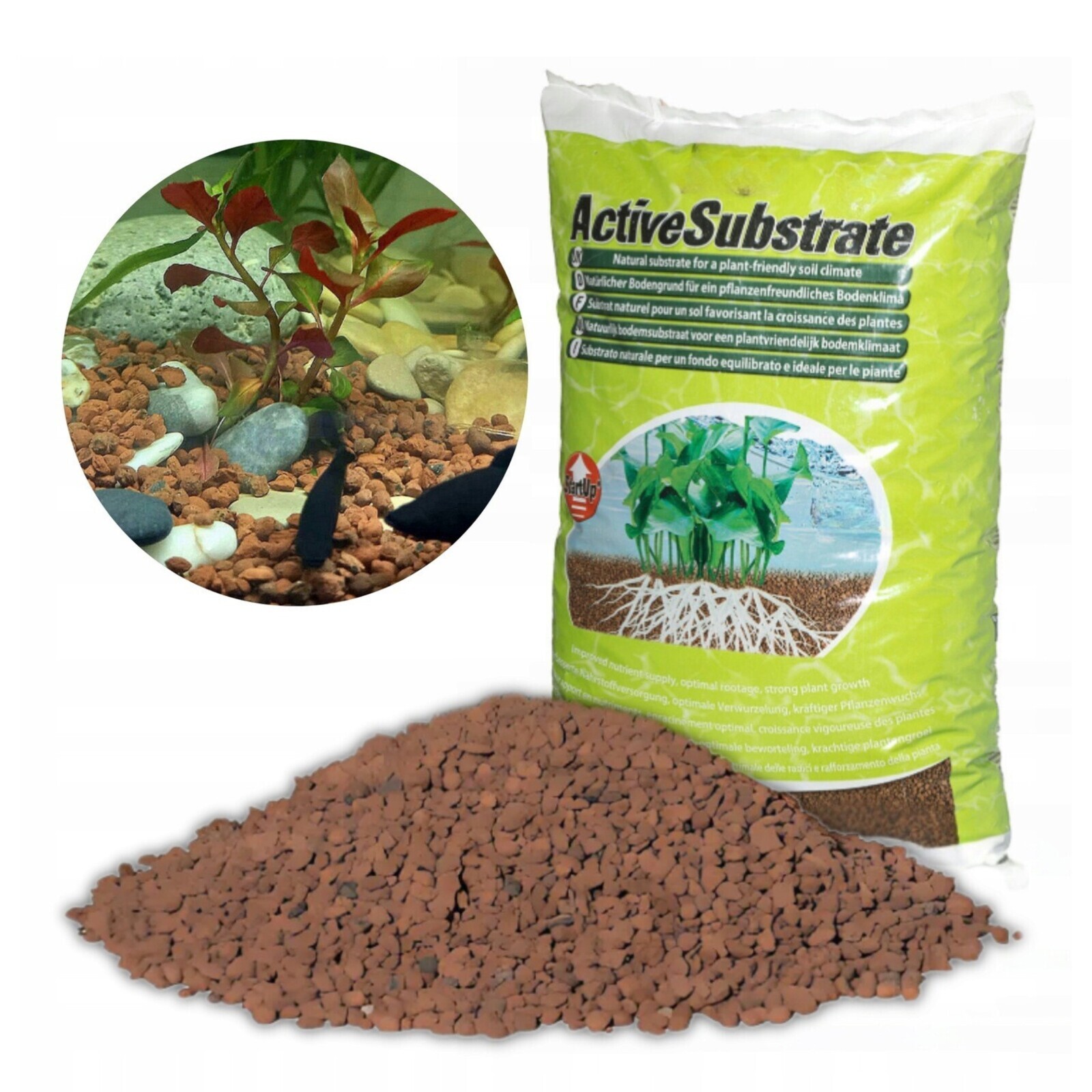 Substrát Pro Rostliny Stelivo Hnědý Aktivní Substrát Active Substrate 3L