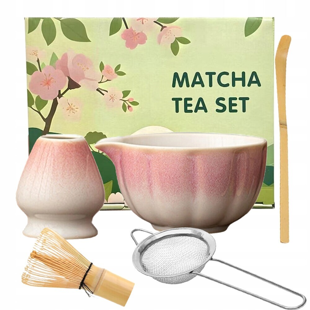 Sada Nástrojů Pro Výrobu Matchy 5-DÍLNÁ Sada Pro Obřad Matcha