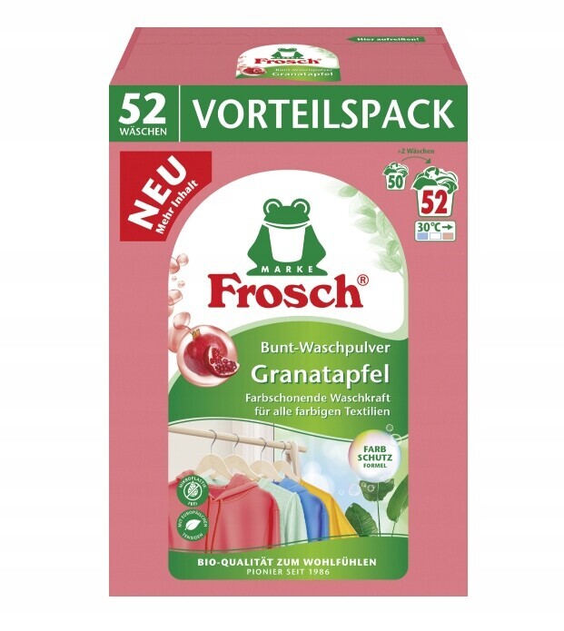 Frosch Granatapfel Prací prášek 3,432 kg