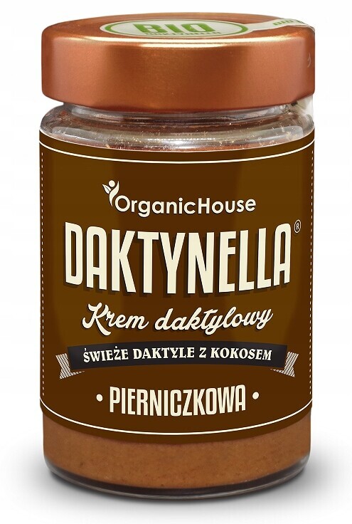 Kokosový Datlový Bezlepkový Perníkový Krém Bio 190 g Organic Hou