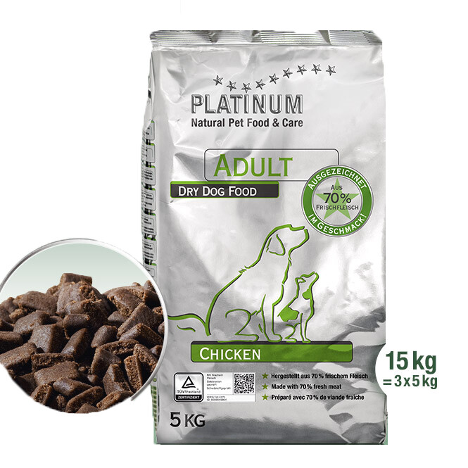 Platinum krmivo suché kuře 15 kg